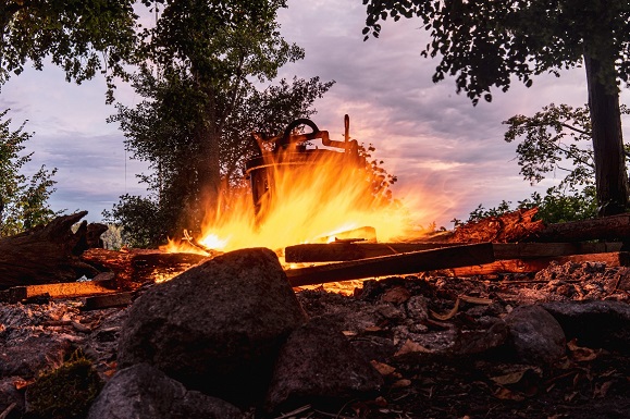 ognisko mazury