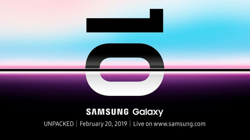 Składanego smartfona Samsunga i Galaxy S10 zobaczymy wcześniej niż spodziewano się.