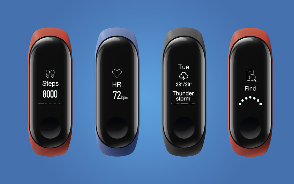 Xiaomi Mi Band 3 z kodem rabatowym.